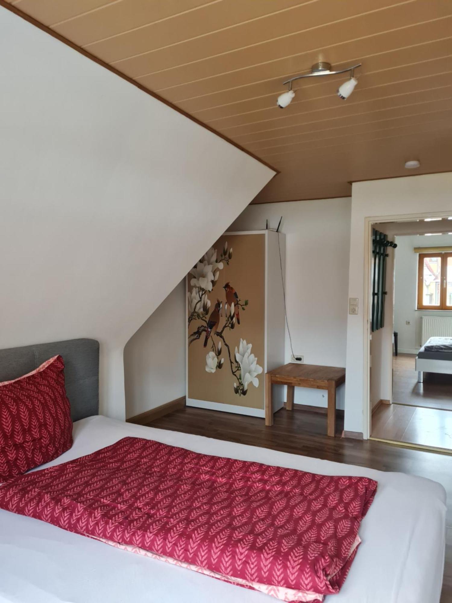 Ferienwohnungen Monteurzimmer Zur Silbernen Kanne Rothenburg ob der Tauber Exterior foto